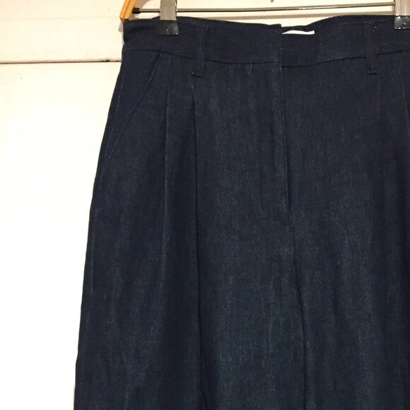 BABATON HIGH RISE PLEATED FRONT JEANS SIZE 4 - Picture 9 of 10